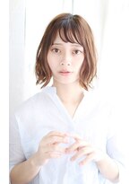 シュシュット(chouchoute)&nbsp;吉祥寺3分/透明感セクションカラー外ハネボブペールベージュ/058