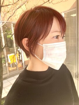 クロエ バイ ラヴィズム 小針店(CLOE by LUVISM) ショート×ピンクカラー