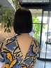 トリートメントストレート＋カラーカット￥20,900→【￥19,950】