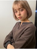 ハイトーン ボブ/艶髪ボブ【綾瀬/北千住/亀有】
