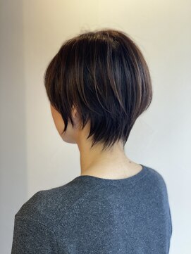 髪庵ゆかし スタイリング楽ちんショート