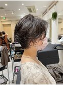 ショートにをパーマかけるスタイル◎