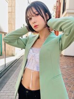 エース (ACE)&nbsp;ACE 横浜　小顔シースルーバング×大人可愛いボブ