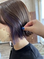 ダイアモンドリリーキートス(Diamond Lily kiitos) earring color purple