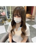 プルエクステ10代20代ゆるふわロングモテ髪名古屋美容室