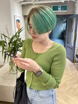 ローレン(LOREN)&nbsp;ミルクティーベージュダブルカラーインナーカラーケアブリーチ