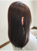 ブリーチ無しグレージュロブ