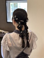 美容室　ベルモード アップスタイル