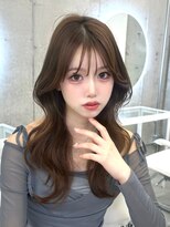 アリュウル 表参道 青山(Allure) ミルクベージュ×韓国ウェーブヘア◯ KAKO