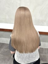 ニコ トウキョウ 渋谷(nico TOKYO)&nbsp;ミルクティーベージュ/髪質改善/ダブルカラー/ケアブリーチ/20代