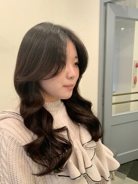 エフィールリアモ(afeel riamo) コテ巻き風パーマ