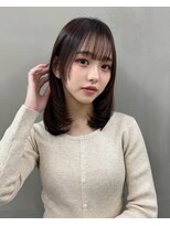 ガーデン 渋谷(GARDEN)&nbsp;美髪イメチェンくびレイヤーミディアムワイドバングヘア