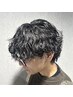 【下平指名】メンズカット＋波巻きパーマ【土日祝＋￥1000】#メンズパーマ