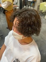 エクファ ヘア リゾート 大津 瀬田店(ex-fa hair resort)&nbsp;イメチェン/ホワイトブロンド/外ハネボブ/美髪/大津/瀬田