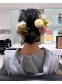 シニヨンスタイル