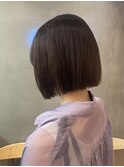 ミニウルフレイヤーカット顔周り前髪韓国ショートボブ/横浜