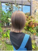 切りっぱなしボブ