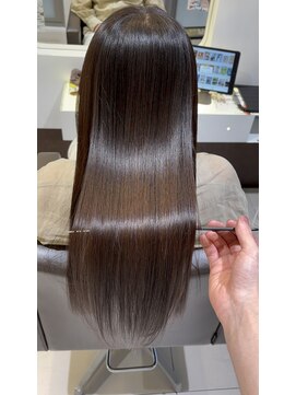 黒髪/グレージュカラー/ココアベージュ/［大阪京橋］