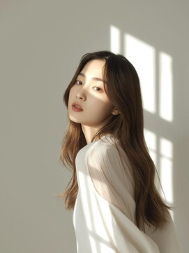 透明感ゆるふわロング