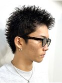 スパイキーパーマ