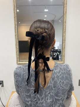 ムニヘアー(mUni hair) 結婚式ヘアアレンジ