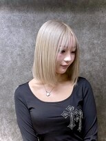 ニュイ 新宿(Nuit) タッセルボブ ブロンド