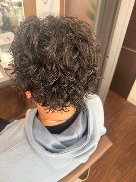 ヘアーショップ エヌアンドエー 幸手店(hairshop N&A) カラーとの相性○スパイラルミックスパーマ メンズカラー