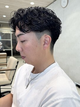 ハイプ メン 藤沢(HYPE MAN) フェザーパーマニュアンスパーマ毛流れパーマメンズパーマ