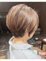 ハピネス クローバー 八木店(Happiness CLOVER)&nbsp;脱白髪染め　白髪ぼかし　ショートボブ　大和八木　7/7