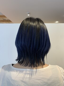 アズールサン 草加西口店(azule-sun) エヌドットカラー,ネイビーブルー,ブルー【草加】