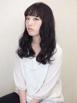 チャクラ アルカ ヘアサロン(Chakura arka Hair Salon) ダークトーンふわカール　[デジタルパーマ/弱酸性パーマ]