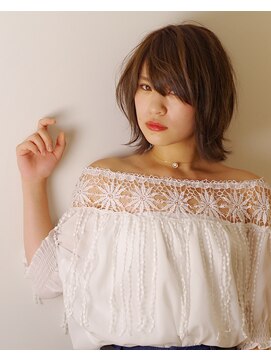 クリック 武蔵新城店(CLiC) 前下がりボブ