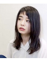 ヘアーサロンデフォーエバー(hairsalon de Forever) アシメバング&外ハネロングスタイル☆