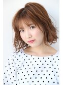 ゆる巻きボブスタイル