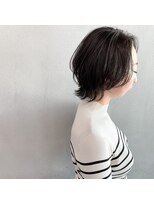 タグ(#tag)&nbsp;#暗髪マッシュウルフ