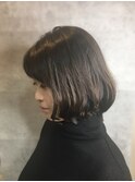 10代/20代/30代/40代/グレージュボブ