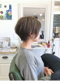 ショートボブのふんわりパーマ☆トリートメントで持ちアップ◎
