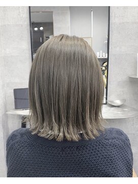 アッド(hair salon add.) 【岡山市　add.】垢抜けグレージュ