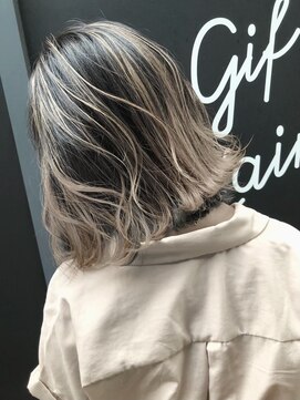 ルービック バランス 天王寺(Rubik's×Balance) バレイヤージュルービックイルミナカラー