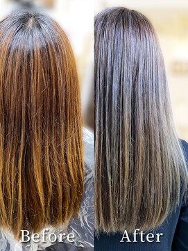 アルファ インタラクティブ エム フラワー(ALUFA interactive.M Flower) 20代30代40代髪質改善トリートメント艶感ストレート