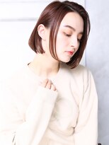 クラッチ 天王寺(CLUTCH)&nbsp;大人可愛い小顔美髪ツヤ髪前髪なしショートぶつ切りボブA3