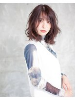 アッシュ 亀戸店(Ash)&nbsp;大人気ゆるウェーブロブ×透けベージュ