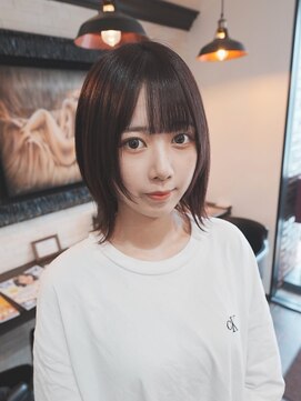 ボアップ(boappu) #レイヤーカット#くびれボブ#ボブウルフ#ウルフカット