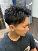 ミリオンバックス 上野(Million Bucks)&nbsp;ツーブロ/アップバング/束間<理容室>【メンズ/上野/床屋】