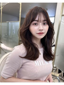 コアプラス 千葉(COA PLUS) 前髪/マチルダボブ/ピンクベージュ/インナーグレージュ