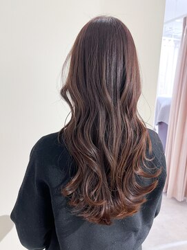 アヴァンスクロス あべのルシアス店(AVANCE.CROSS) 髪質改善カラー×ベージュ