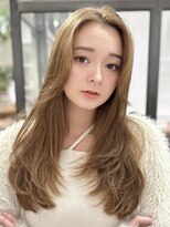 ローネス ギンザ(LONESS ginza)&nbsp;レイヤー/顔まわりカット/くびれヘア/前髪/小顔/韓国/髪質改善