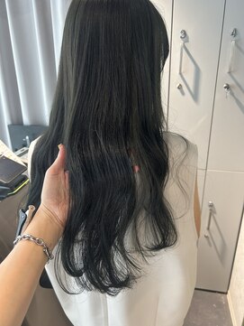 リラス 博多(rilas) オリーブベージュ 美髪 髪質改善 レイヤー