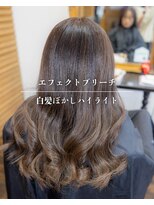 ヘアーメイク ダンス(hair make DANCE) 白髪ぼかしハイライトリピーター様！