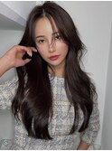 ワンホンレイヤー韓国ヘアイルミナカラー
